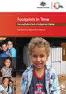 Cover of a publication called 'Footprints in Time Key Summary Report from Wave 3'
