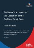 cover of Review of the Impact of the Cessation of the Cashless Debit Card: Final Report