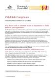 Cover of Frequently Asked Questions for DSS grantees