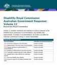 Volume 12 - Beyond the Royal Commission cover