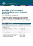 Volume 9 - First Nations people with disability cover