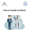 Handling Incidents - Easy Read