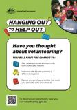 Poster – Hanging out to help out cover