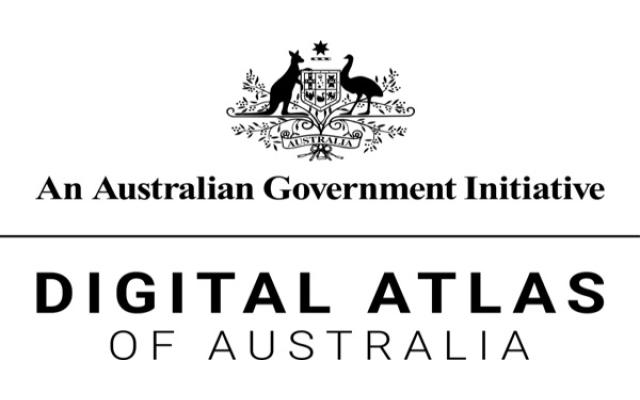 image of DSS logo and Digital Atlas of Australia