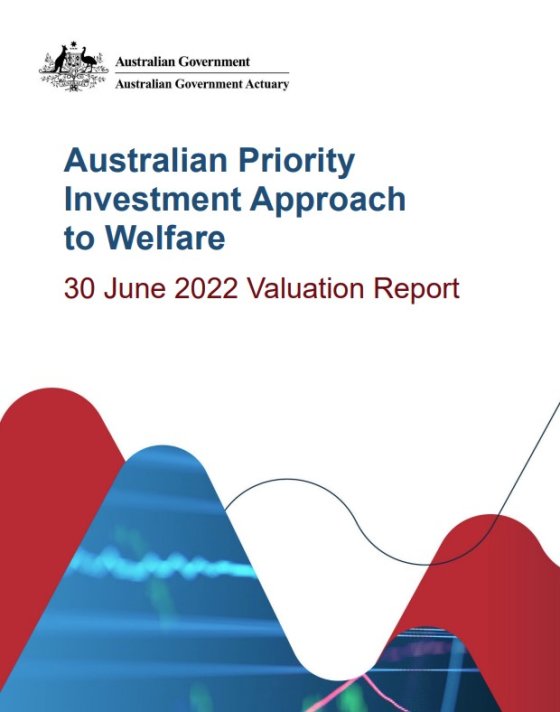 Australian Priority Investment Approach to Welfare - 30 June 2022 Valuation Report