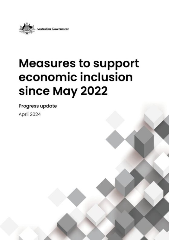 Measures to support economic inclusion since 2022