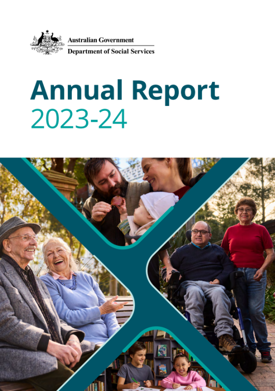 Department of Social Services Annual Report 2023–24 cover