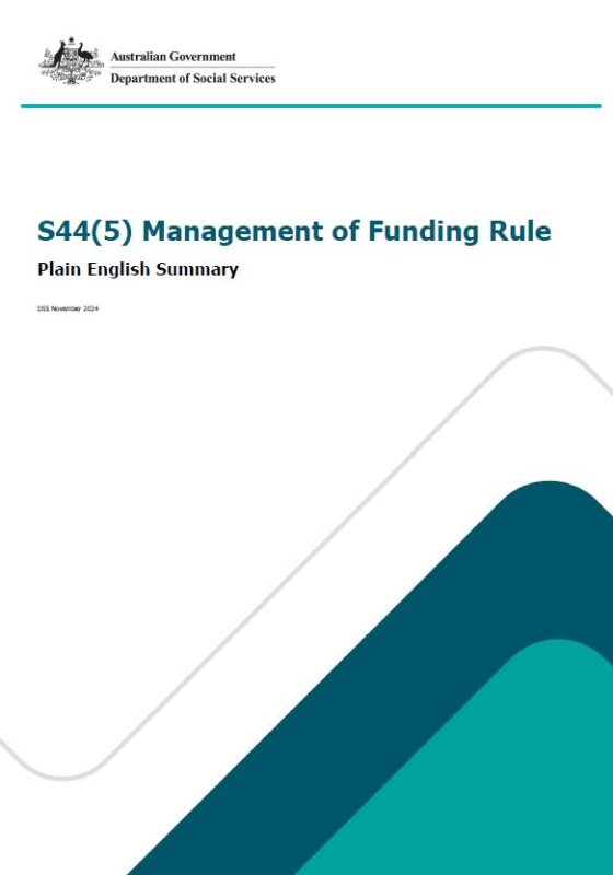 S44(5) Management of Funding Rule