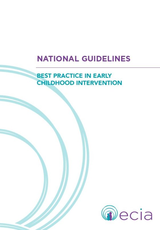 National Guidelines Best Practice in Early Childhood Intervention